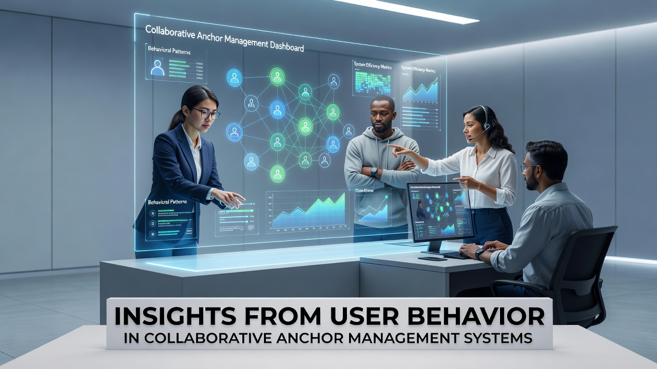 Insights from User Behavior in Collaborative Anchor Management Systems